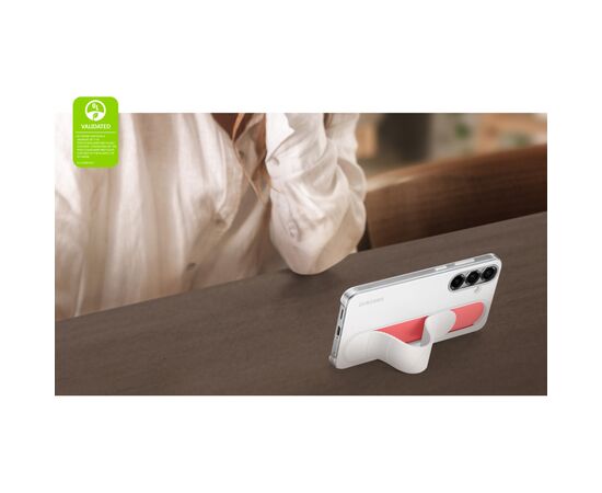 Чохол до мобільного телефона Samsung Galaxy S25+ (S936) Standing Grip case Grey (EF-GS936CJEGWW), зображення 2