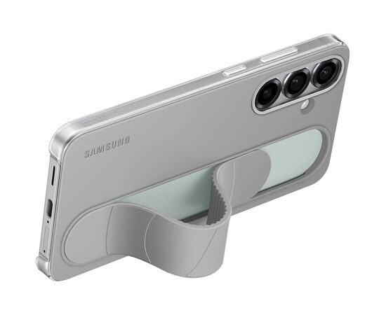 Чохол до мобільного телефона Samsung Galaxy S25+ (S936) Standing Grip case Grey (EF-GS936CJEGWW), зображення 5