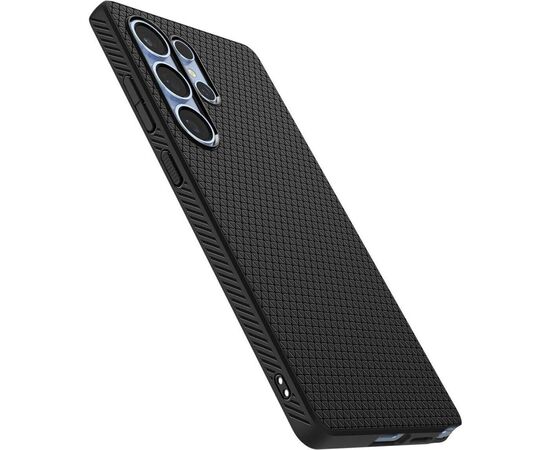 Чехол для мобильного телефона Spigen Samsung Galaxy S25 Ultra, Liquid Air, Matte Black (ACS08953), изображение 3 Чехол для мобильного телефона Spigen Samsung Galaxy S25 Ultra, Liquid Air, Matte Black (ACS08953), изображение 3