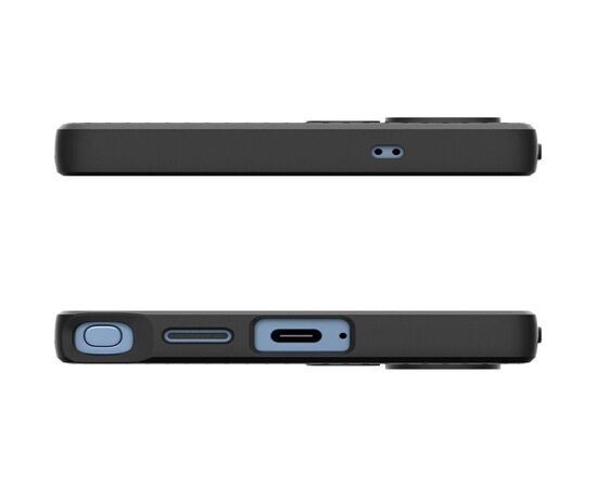 Чехол для мобильного телефона Spigen Samsung Galaxy S25 Ultra, Liquid Air, Matte Black (ACS08953), изображение 5 Чехол для мобильного телефона Spigen Samsung Galaxy S25 Ultra, Liquid Air, Matte Black (ACS08953), изображение 5