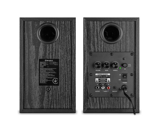 Акустическая система TF-611 Black Gemix, изображение 3 Акустическая система TF-611 Black Gemix, изображение 3