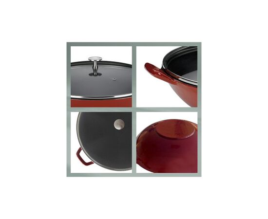 Сковорода Kela WOK с крышкой Calido 36 см (11947), изображение 7 Сковорода Kela WOK с крышкой Calido 36 см (11947), изображение 7