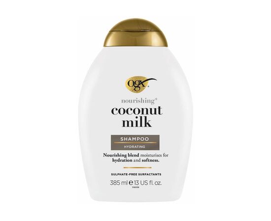 Шампунь OGX Coconut Milk Питательный с кокосовым молоком 385 мл (0022796970053)