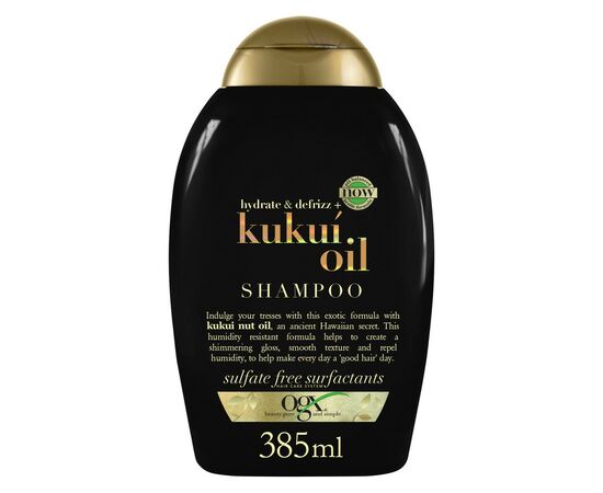 Шампунь OGX Kukui Oil Увлажнение и гладкость 385 мл (0022796974211)
