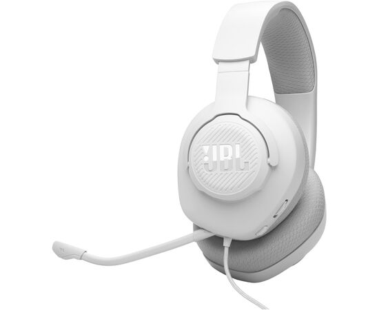 Наушники JBL Quantum 100M2 White (JBLQTUM100M2WHT), изображение 6 Наушники JBL Quantum 100M2 White (JBLQTUM100M2WHT), изображение 6