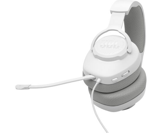 Наушники JBL Quantum 100M2 White (JBLQTUM100M2WHT), изображение 7 Наушники JBL Quantum 100M2 White (JBLQTUM100M2WHT), изображение 7