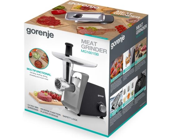 Мясорубка Gorenje MG1601SB, изображение 4 Мясорубка Gorenje MG1601SB, изображение 4