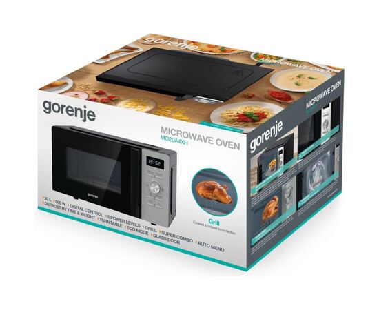 Микроволновая печь Gorenje MO20A4XH, изображение 11 Микроволновая печь Gorenje MO20A4XH, изображение 11