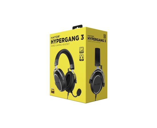 Наушники Hator Hypergang 3 Hi-Res Black (ESH05), изображение 8 Наушники Hator Hypergang 3 Hi-Res Black (ESH05), изображение 8