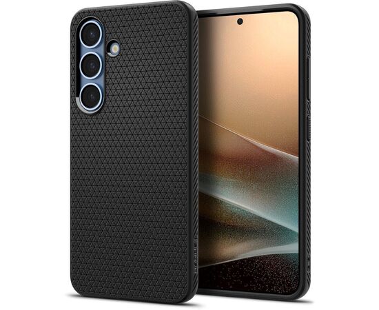 Чохол до мобільного телефона Spigen Samsung Galaxy S25+, Liquid Air, Matte Black (ACS08979), зображення 7 Чохол до мобільного телефона Spigen Samsung Galaxy S25+, Liquid Air, Matte Black (ACS08979), зображення 7
