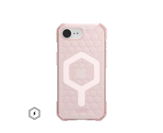 Чехол для мобильного телефона UAG iPhone 16E (4th Gen, 2025), Essential Armor MagSafe, Rose (114496114C4C)