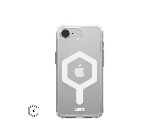 Чехол для мобильного телефона UAG iPhone 16E (4th Gen, 2025), Plyo MagSafe, Ice/White (114501114341)