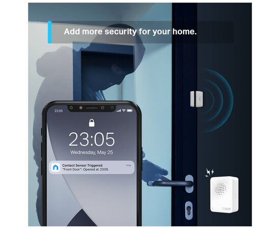 Датчик відкриття TP-Link TAPO-T110, зображення 5 Датчик відкриття TP-Link TAPO-T110, зображення 5