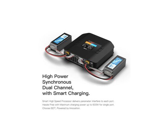 Зарядное устройство для дрона iSDT K4 AC 400W DC 600Wx2 (HP0015.K4), изображение 6 Зарядное устройство для дрона iSDT K4 AC 400W DC 600Wx2 (HP0015.K4), изображение 6