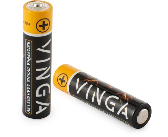 Батарейка AAA LR03 Alkaline 8pcs Blister Vinga (VJABAAA8), изображение 3 Батарейка AAA LR03 Alkaline 8pcs Blister Vinga (VJABAAA8), изображение 3