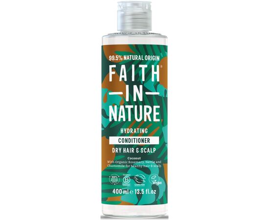 Кондиціонер для волосся Faith in Nature Натуральний З кокосом 400 мл (708002400322)