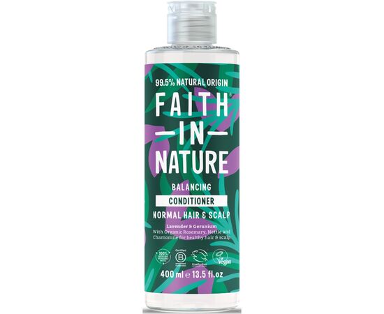 Кондиціонер для волосся Faith in Nature Натуральний З лавандою та геранню 400 мл (708002400421)
