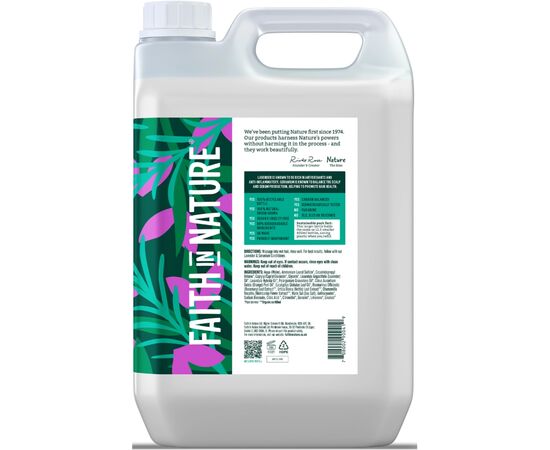 Кондиционер для волос Faith in Nature Натуральный С лавандой и геранью 5 л (708002900426), изображение 2 Кондиционер для волос Faith in Nature Натуральный С лавандой и геранью 5 л (708002900426), изображение 2