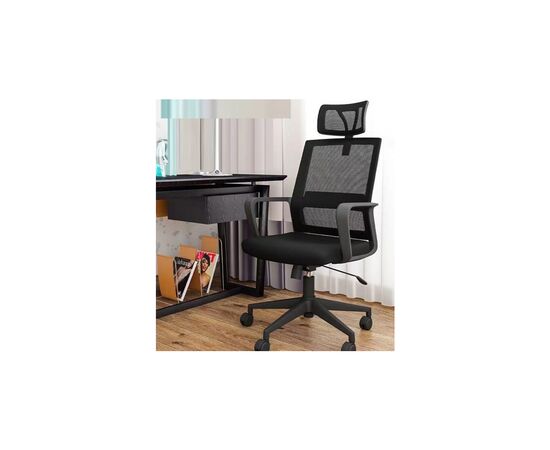Офисное кресло GT Racer B-1415 Black, изображение 2 Офисное кресло GT Racer B-1415 Black, изображение 2