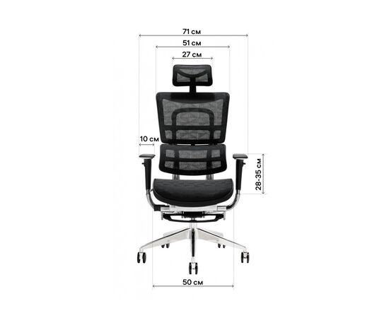 Офисное кресло GT Racer X-801L Black (X-801L Black (W-51)), изображение 10 Офисное кресло GT Racer X-801L Black (X-801L Black (W-51)), изображение 10