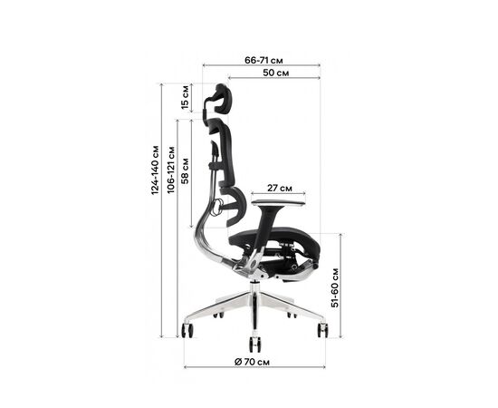 Офисное кресло GT Racer X-801L Black (X-801L Black (W-51)), изображение 11 Офисное кресло GT Racer X-801L Black (X-801L Black (W-51)), изображение 11