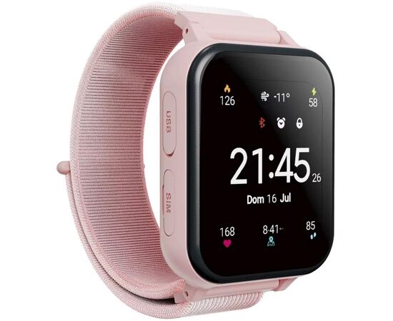 Смарт-годинник Canyon Alfie KW-37 MP3 Study&Game Pink (CNE-KW37PP), зображення 2 Смарт-годинник Canyon Alfie KW-37 MP3 Study&Game Pink (CNE-KW37PP), зображення 2