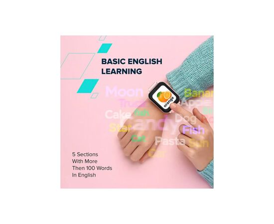 Смарт-годинник Canyon Alfie KW-37 MP3 Study&Game Pink (CNE-KW37PP), зображення 9 Смарт-годинник Canyon Alfie KW-37 MP3 Study&Game Pink (CNE-KW37PP), зображення 9