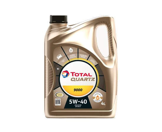 Моторное масло Total QUARTZ 9000 5W-40 4л (TL 216565)
