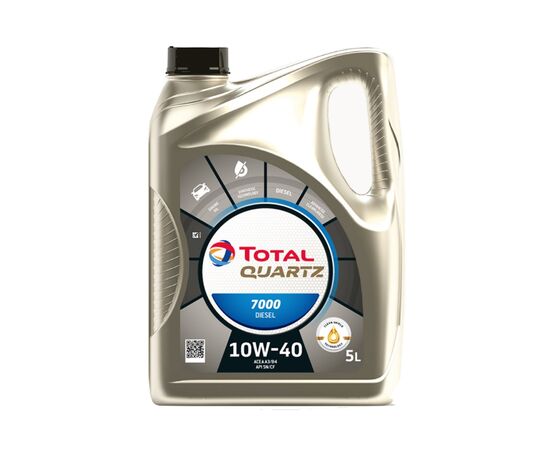 Моторное масло Total QUARTZ DIESEL 7000 10W-40 5л (TL 216681)