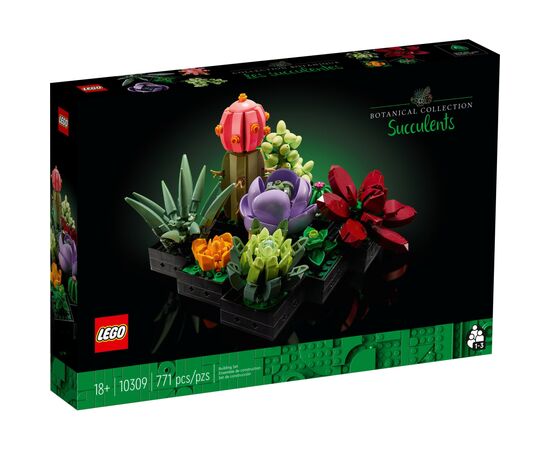 Конструктор LEGO Botanicals Сукуленти (10309-)