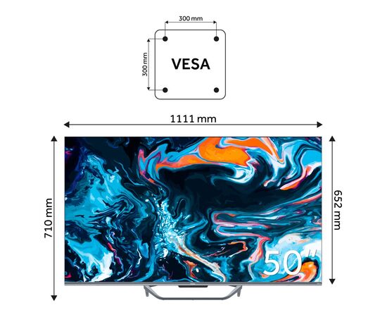 Телевизор Haier H50Q800UX, изображение 3 Телевизор Haier H50Q800UX, изображение 3