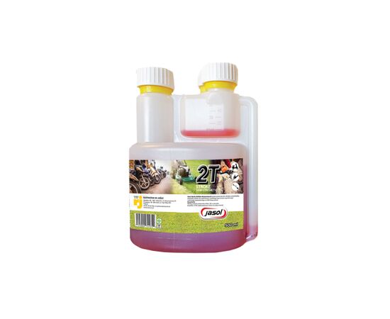 Моторное масло JASOL 2T Stroke OIL Semisynthetic TC RED 0,5л (2TR05DS)
