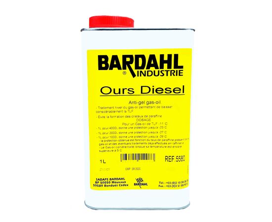 Присадка автомобильная BARDAHL OURS DIESEL 1л (5580)
