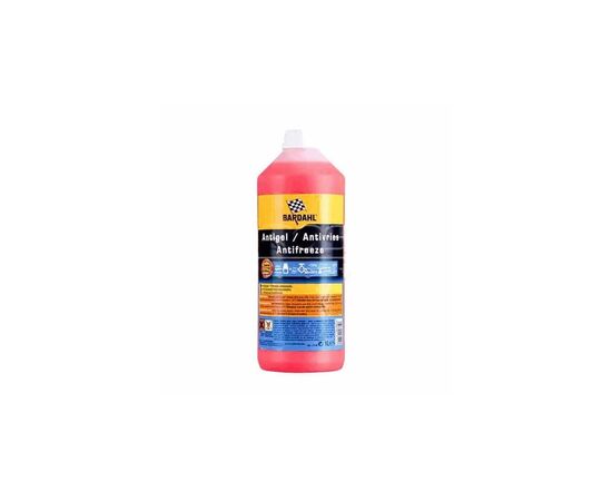 Антифриз BARDAHL G12+ RED ANTIFREEZE - ANTIGEL ROUGE красный 1л (7111R)