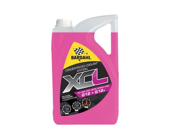 Антифриз BARDAHL G12+ RED ANTIFREEZE - ANTIGEL ROUGE красный 5л (7113R)