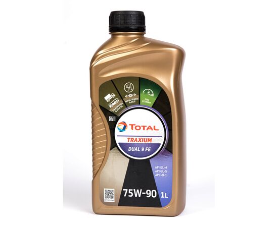 Трансмиссионное масло Total Trax.Dual 9 FE 75w90 1л (214145)
