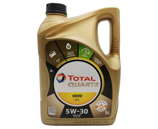 Моторное масло Total QUARTZ 9000 Future NFC 5w30 5л (213835) Моторное масло Total QUARTZ 9000 Future NFC 5w30 5л (213835)
