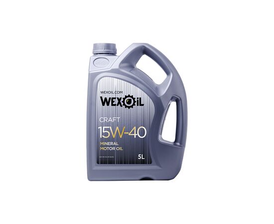 Моторное масло WEXOIL Craft 15w40 5л (WEXOIL_62567)