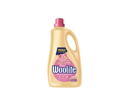 Гель для прання Woolite Для вовни та делікатних тканин З кератином 3.6 л (5900627090536)