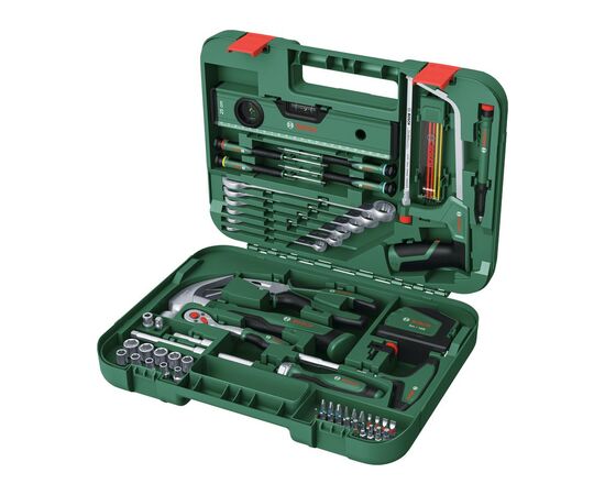 Набір інструментів Bosch 1/2", 64шт, CrV (1.600.A02.ZB3)