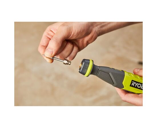 Паяльник электрический Ryobi RSI4-120G аккумуляторный, USB, Lithium 4V 2Ah, 460°С, подсветка (5133006146), изображение 6 Паяльник электрический Ryobi RSI4-120G аккумуляторный, USB, Lithium 4V 2Ah, 460°С, подсветка (5133006146), изображение 6