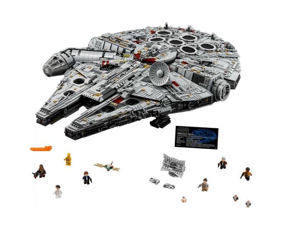 Конструктор LEGO Star Wars Сокол Тысячелетия Millennium Falcon 7541 деталь (75192), зображення 2
