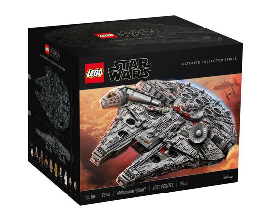 Конструктор LEGO Star Wars Сокол Тысячелетия Millennium Falcon 7541 деталь (75192)