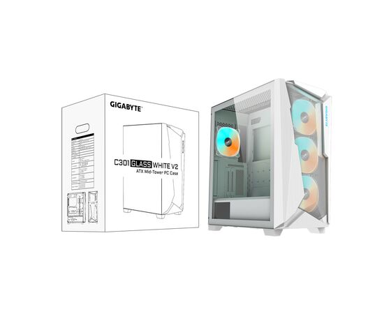 Корпус GIGABYTE C301GW V2, изображение 8 Корпус GIGABYTE C301GW V2, изображение 8