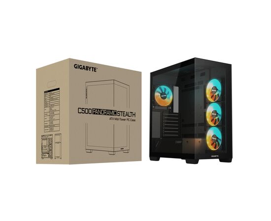 Корпус GIGABYTE GB-C500P ST, изображение 8 Корпус GIGABYTE GB-C500P ST, изображение 8