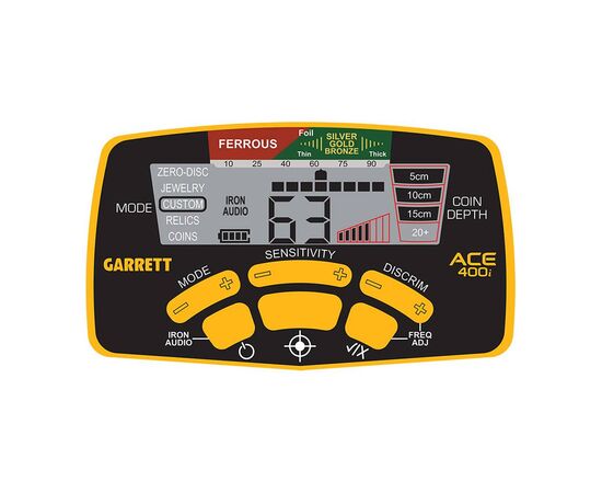 Металлоискатель Garrett ACE-400i, изображение 5 Металлоискатель Garrett ACE-400i, изображение 5