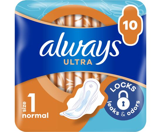 Гігієнічні прокладки Always Ultra Normal (Розмір 1) 10 шт. (5997253515991)