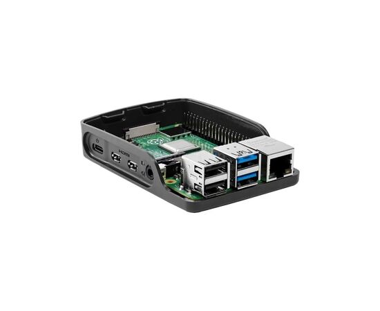 Дополнительное оборудование к промышленному ПК Raspberry Pi RPi 4 Official Case Black/Grey (OFI051), изображение 3 Дополнительное оборудование к промышленному ПК Raspberry Pi RPi 4 Official Case Black/Grey (OFI051), изображение 3
