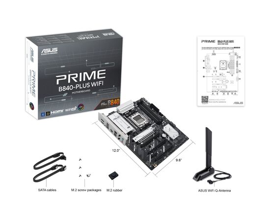 Материнська плата ASUS PRIME B840-PLUS WIFI, зображення 8 Материнська плата ASUS PRIME B840-PLUS WIFI, зображення 8