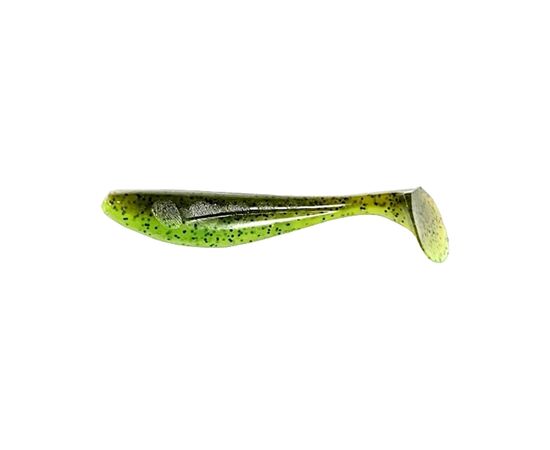 Силікон рибальський FishUP Wizzle Shad 2" 204 - Green Pumpkin/Chartreuse (10шт/уп) (1862.00.33)